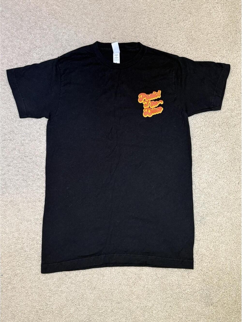Panic! At The Disco Viva Las Vengeance Tour T Shirt Black Size Small